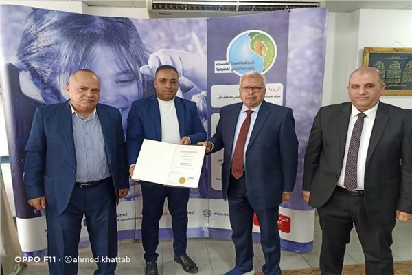 شركة مياه الشرب والصرف الصحي بالمنوفية تحصل علي جائزة الجودة العالمية