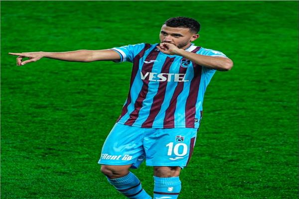 الدولي المصري محمود حسن تريزيجيه لاعب طرابزون التركي