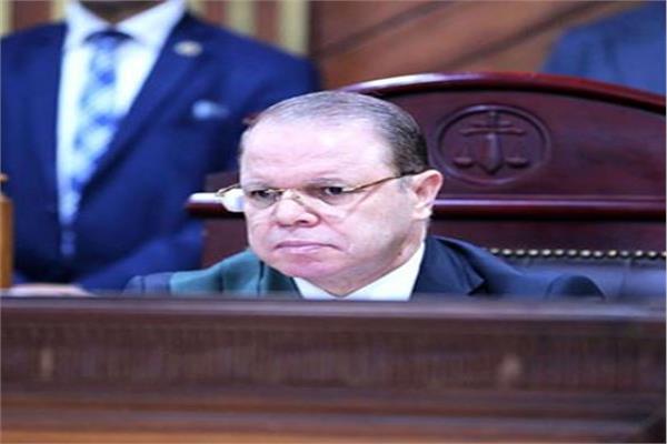 المستشار حمادة الصاوى رئيس الجلسة 
