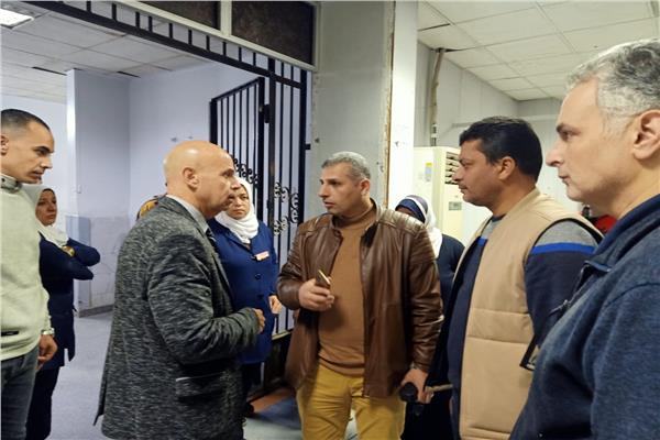 الدكتور هشام شوقي مسعود، وكيل وزارة الصحة بالشرقية خلال جولته التفقدية
