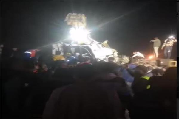 حادث تصادم مروع غرب الإسكندرية