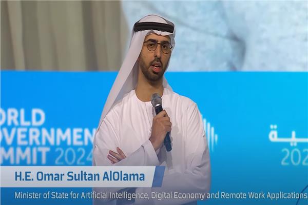 وزير الذكاء الاصطناعى الاماراتى عمر سلطان العلماء