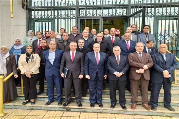 جانب من استقبال  الرئيس التنفيذي لجهاز تنظيم مرفق الكهرباء 