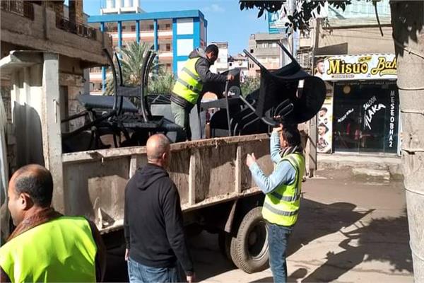 جانب من اعمال الازالة