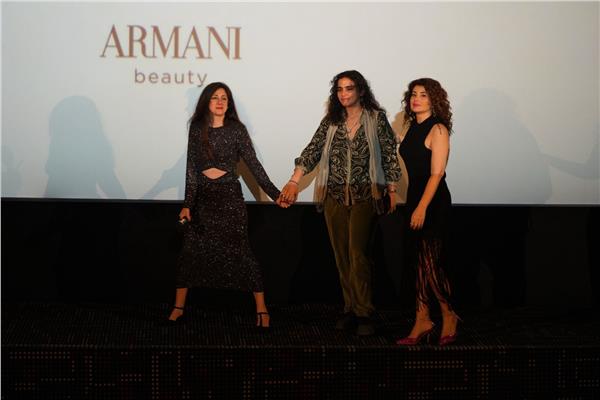 مخرجة فيلم "متل قصص الحب" والمنتجتان ميريام ساسين وكارين روسزنيفسكي