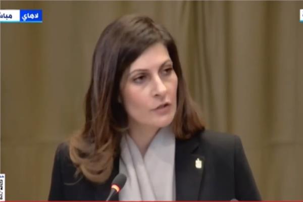 ممثلة مصر امام محكمة العدل الدولية