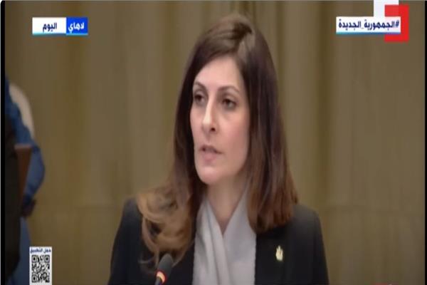 ممثلة مصر أمام محكمة العدل الدولية 