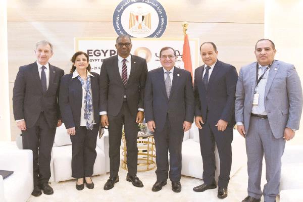 المهندس طارق الملا مع نائب رئيس شركة شل العالمية