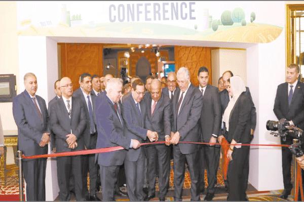 وزراء الزراعة والبترول وقطاع الأعمال يفتتحون المؤتمر 