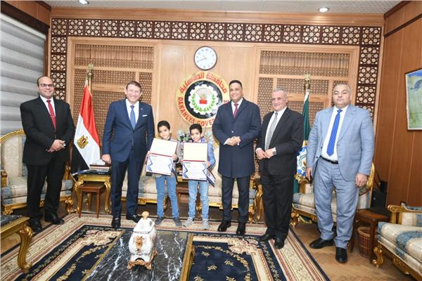فعاليات تكريم" توأم الدقهلية في مسابقة الحساب الذهني بتايوان