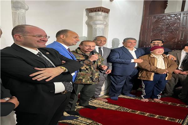 فعاليات افتتاح مسجد الشيخ تقى بمدينة رشيد بمحافظة البحيرة
