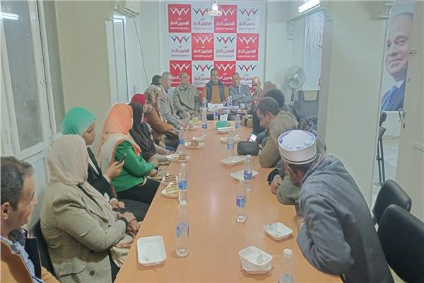  المصريين الأحرار يناقش خطة عمل ونشاط شهر رمضان