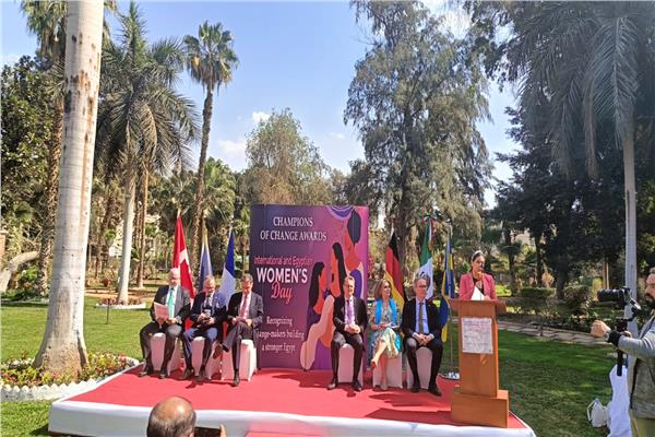 سفراء كندا  وألمانيا و التشيك والمكسيك يحتفلون بيوم المرأة المصرية 