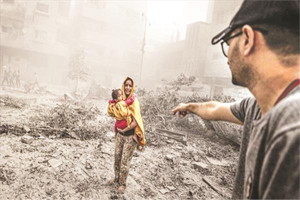 الكيان الصهيوني يستمر فى قصف أهل غزة دون رحمة