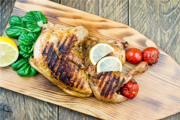 دجاج بالفرن بالليمون والسماق