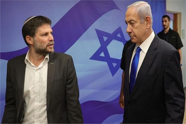 وزير المالية الإسرائيلي بتسلئيل سموتريتش ونتنياهو