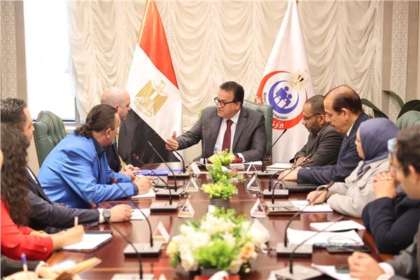 وزير الصحة يستقبل رئيس بعثة الأمم المتحدة للهجرة