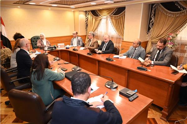 وزيرة التضامن الاجتماعي تستقبل وفداً من منظمة يونيسف