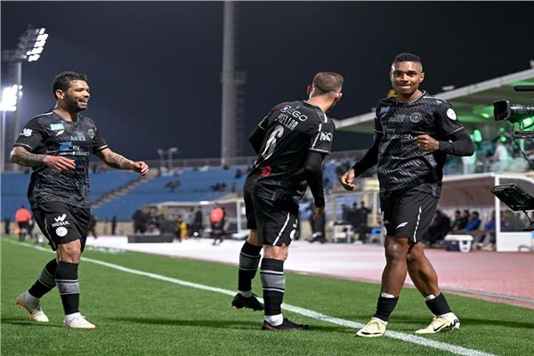 جانب من المباراة