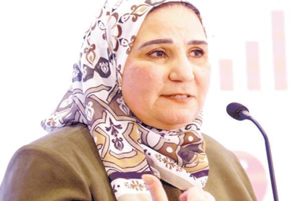 وزيرة التضامن الاجتماعي