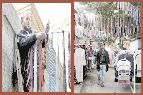 وكالة البلح .. زينة رمضان من «الكرفتات»