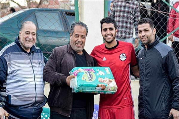 باكت بامبرز هدية "رجل المباراة" بدورة بالمنصورة