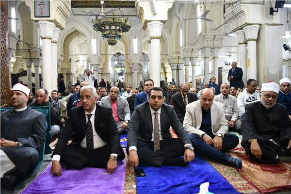 الاحتفال بذكرى العاشر من رمضان بمسجد عبد الرحيم القنائي 