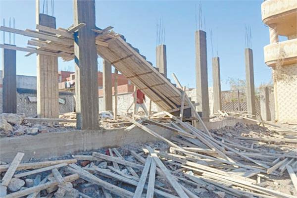 عمليات الإزالة مستمرة لمواجهة مخالفات البناء فى مختلف أحياء الإسكندرية  لاسترداد حق الدولة