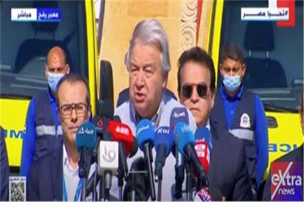 الأمين العام للأمم المتحدة أنطونيو جوتيريش