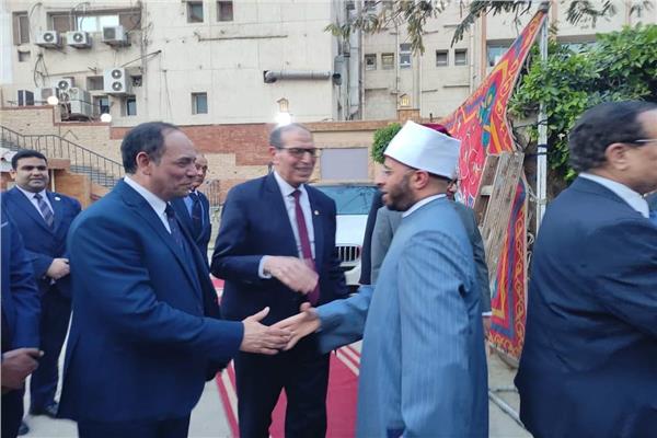 الدكتور أسامة الأزهري مستشار  رئيس للشئون الدينية وأحد علماء الأزهر الشريف