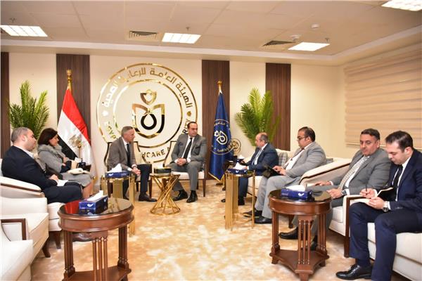 رئيس هيئة الرعاية الصحية يبحث تعزيز التعاون مع الغرفة الألمانية العربية