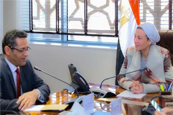 خالد البلشي نقيب الصحفيين المصريين، الدكتورة ياسمين فؤاد وزيرة البيئة