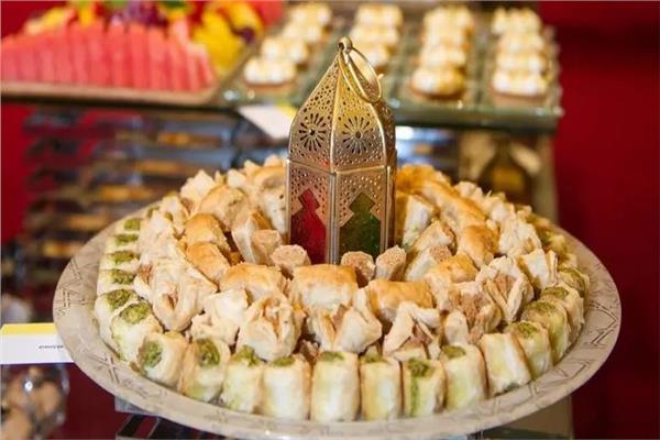 طبق حلويات
