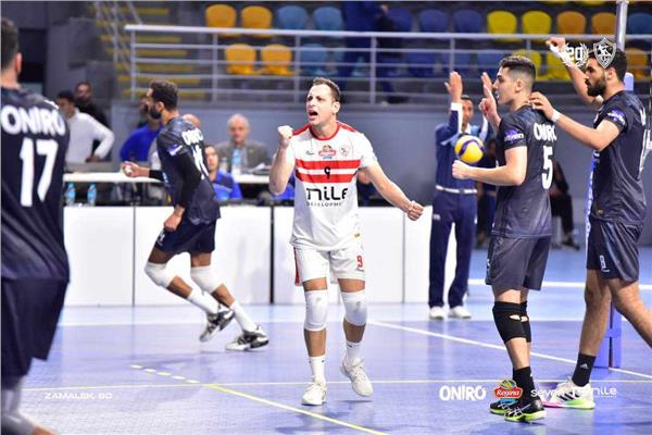 جانب من مباراة الزمالك