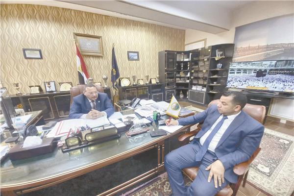 المهندس هشام كمال خلال حواره مع «الأخبار»