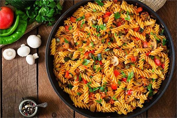 باستا بالخضار