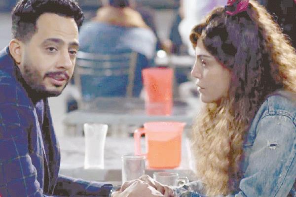  ريهام حجاج فى مشهد من مسلسل «صدفة»