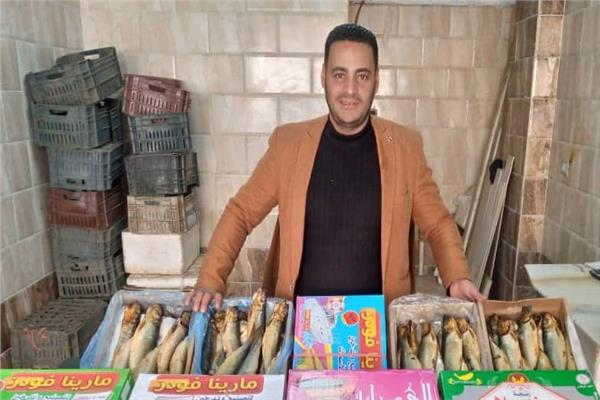 محمد أمين عضو شعبة تجارة الأسماك 