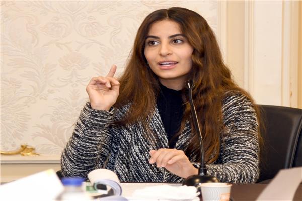 النائبة إيلاريا سمير حارص عضو لجنة العلاقات الخارجية بمجلس النواب