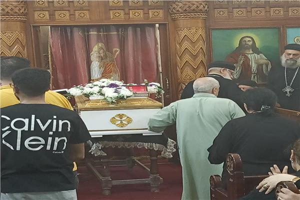 تشيع جثمان  يوسف عماد ضحية إنقاذ فتاة