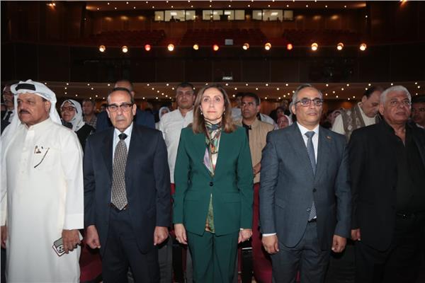 وزيرة الثقافة ومحافظ شمال سيناء يشهدان احتفالية