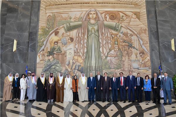  الدكتور حنفي جبالي يستقبل رئيس مجلس النواب البحريني