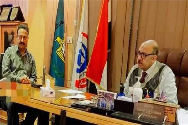 الدكتور محمد زين الدين حافظ وكيل وزارة الصحة بأسيوط