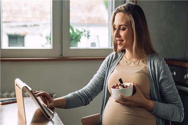 السيدة الحامل والتغذية الصحية