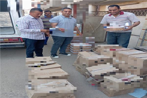 جانب من الحملات التموينية