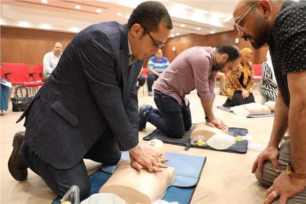 فاعليات ورش العمل لأفراد البعثة الطبية للحج