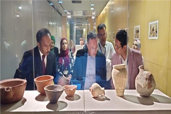 صورة من افتتاح المعرض