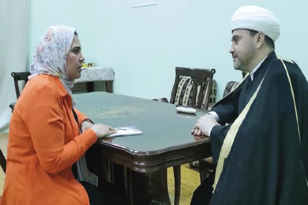 نائب رئيس الإدارة الدينية لمسلمى روسيا فى حواره مع «الأخبار»