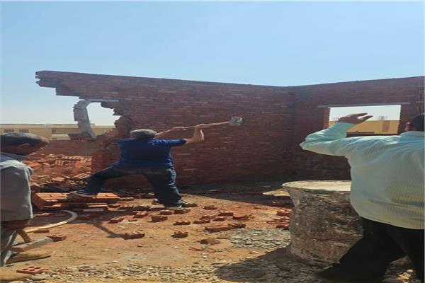 إزالة مخالفات بناء وإشغالات