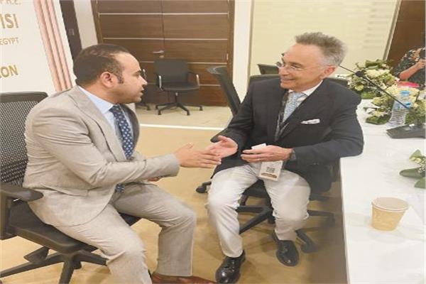 «الأخبار»  تحاور د. جون وارد رئيس التحالف العالمى للقضاء على الفيروسات الكبدية